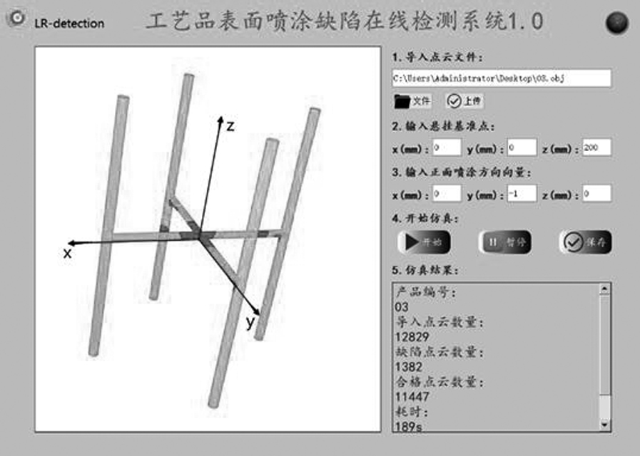 一种基于工艺品表面喷涂仿真的控制方法与流程