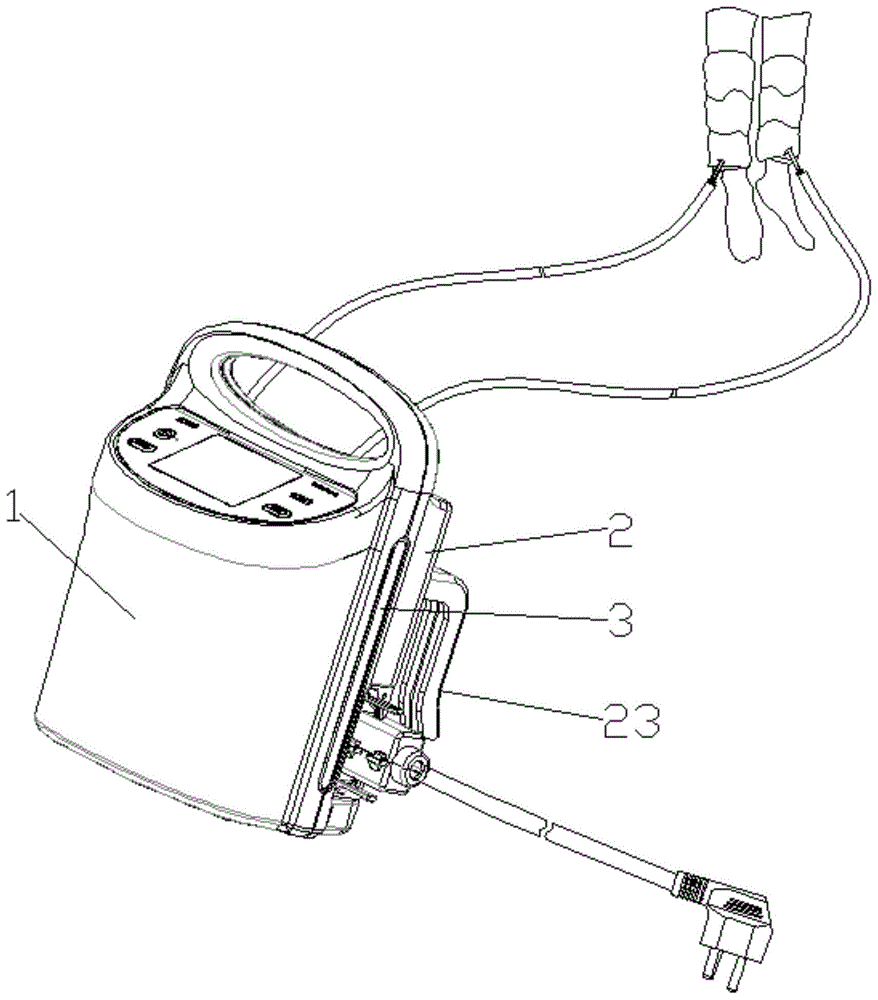一种间歇加压抗栓装置的制作方法