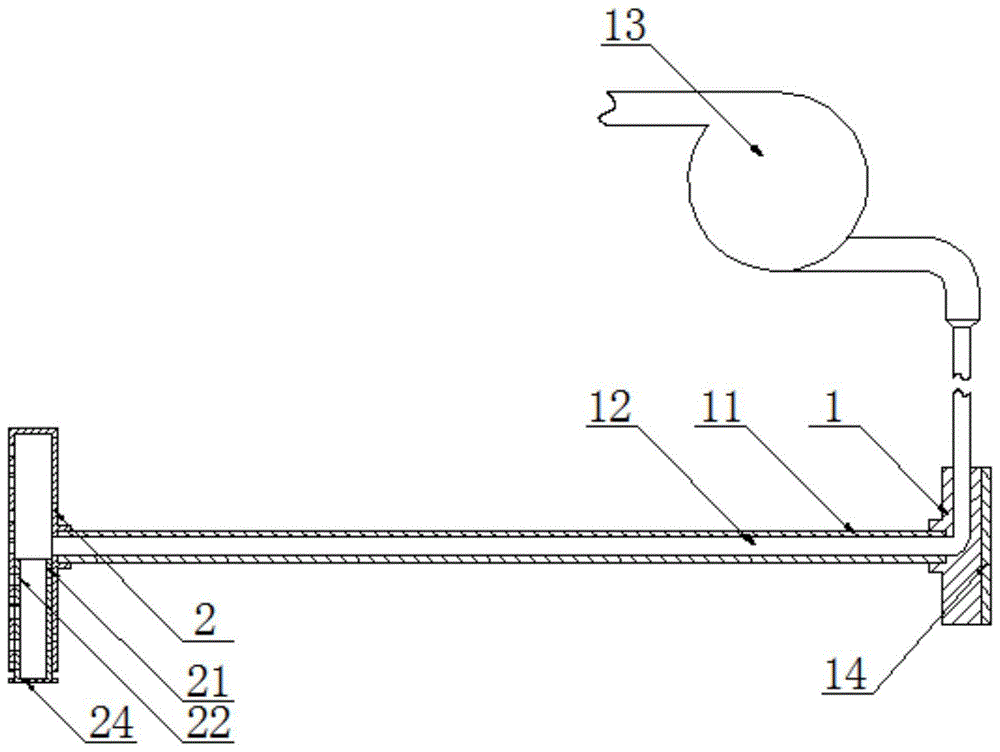 一种高速CNC数控机床中央吸尘系统的制作方法