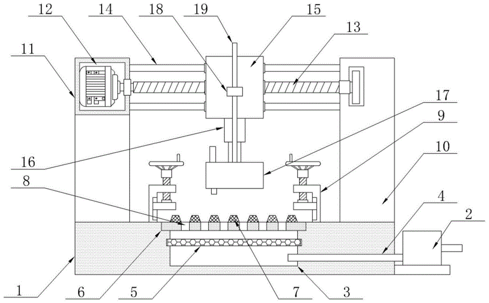 一种建筑工地用建筑物料切割装置的制作方法