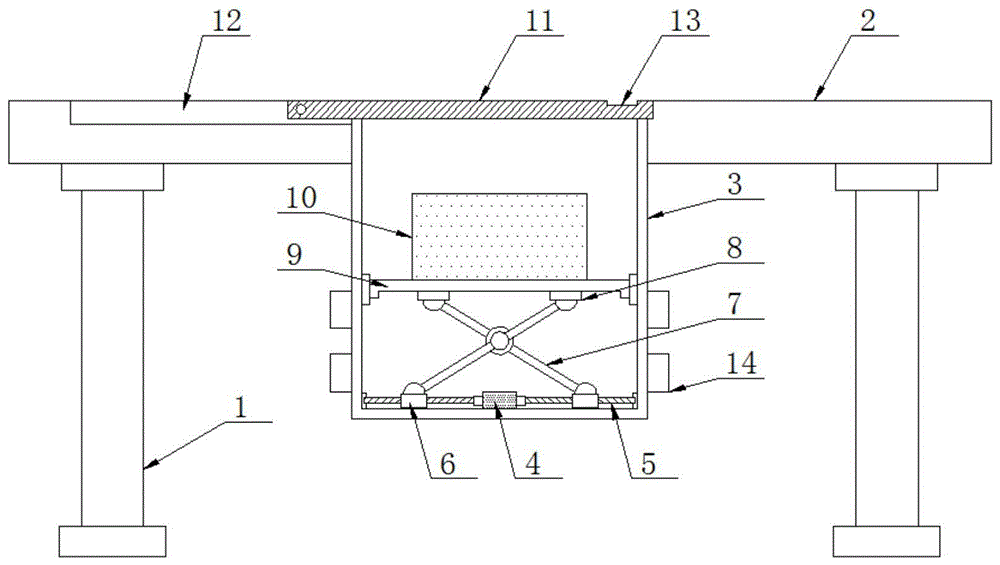 一种电子信息工程实训台的制作方法