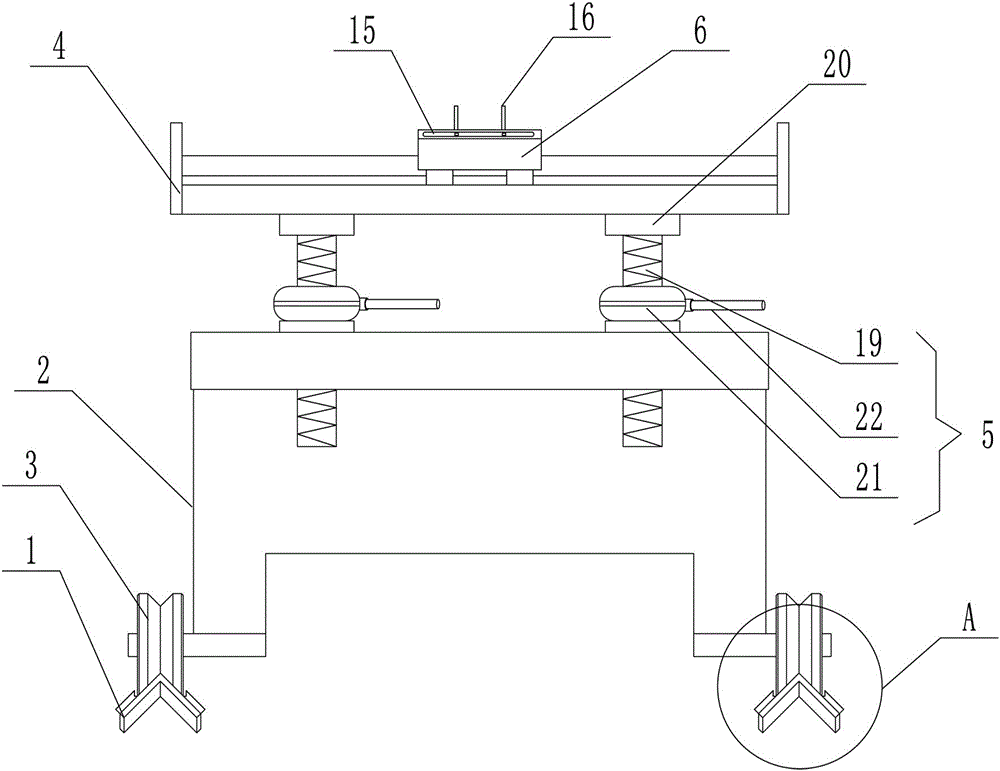 一种钢材裁切机的辅助定位装置的制作方法