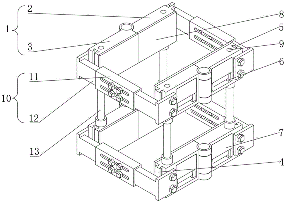 一种土建工程用的混凝土建筑模板的制作方法