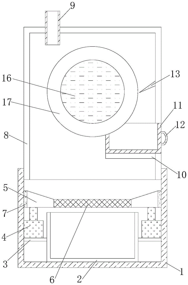 一种锂电池正极材料生产用粉碎机料仓振动筛安装结构的制作方法