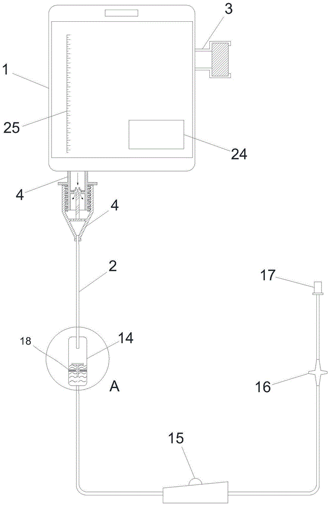 安全输液装置的制作方法