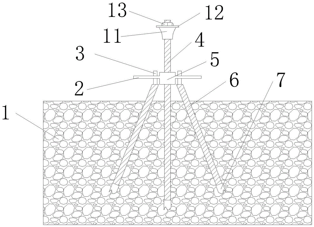 一种可调节伸缩的锚杆支撑结构的制作方法