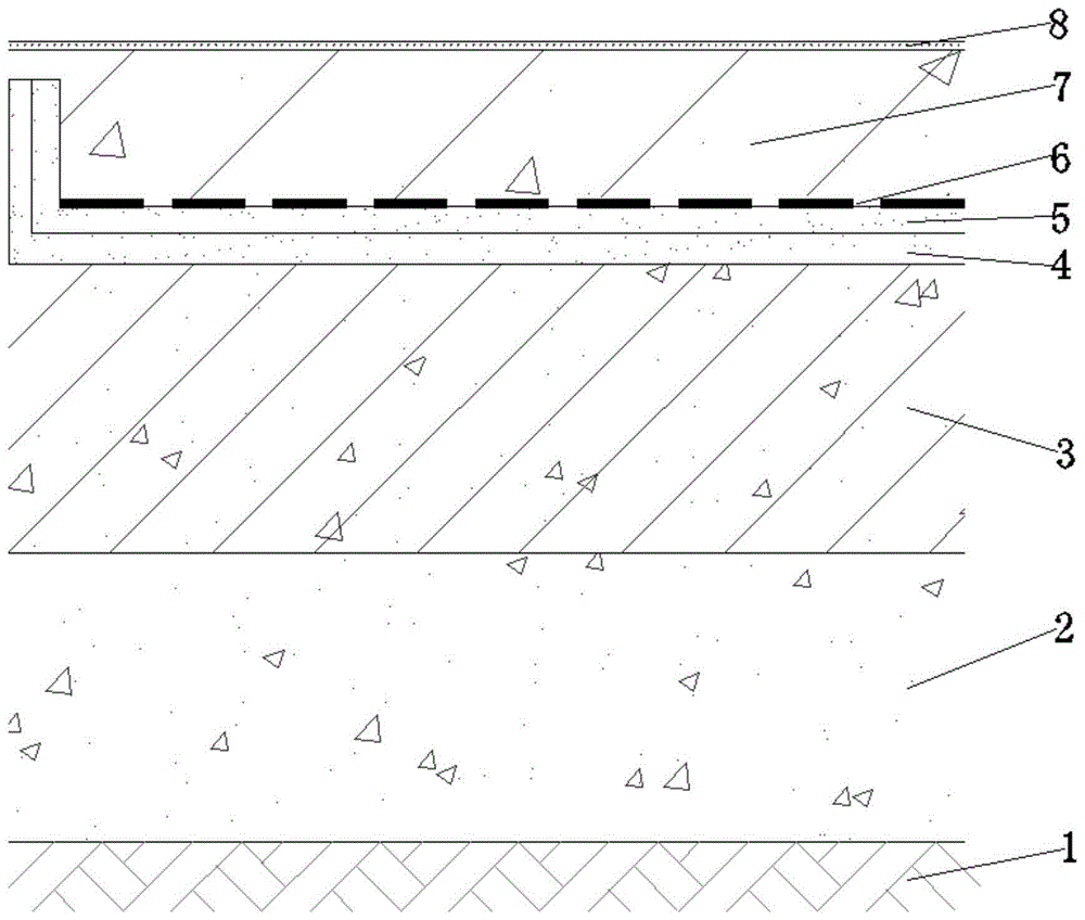 医药厂房防水地坪结构的制作方法