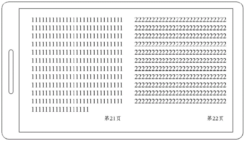 基于电子书横屏双翻模式的显示方法及阅读设备与流程