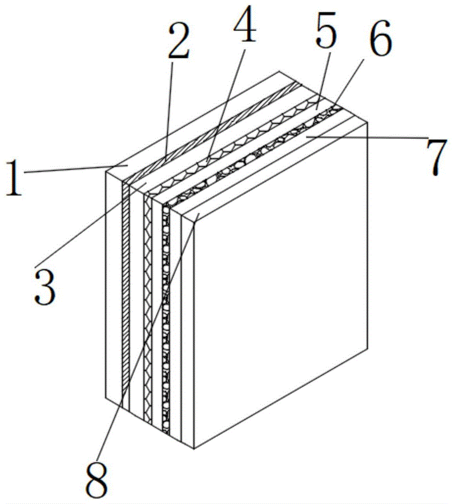 一种复合式建筑外墙保温结构的制作方法