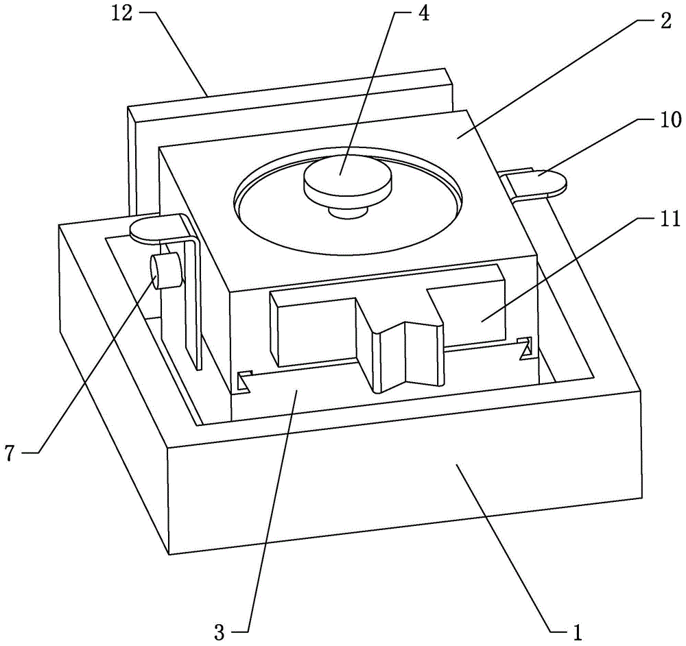 一种直剪仪的剪切容器的制作方法