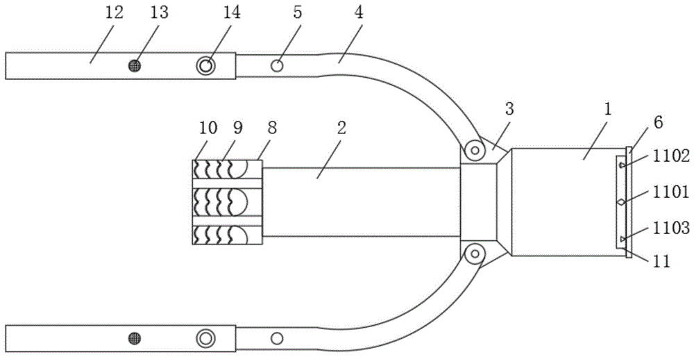 一种包皮切割吻合器推钉片复位限位结构的制作方法