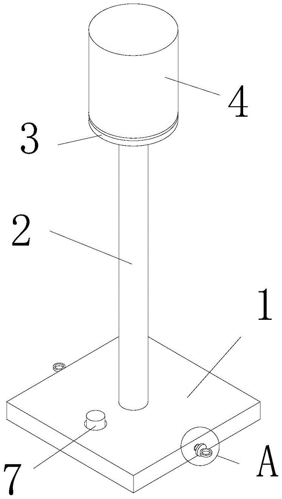 一种室内设计用落地灯具的制作方法