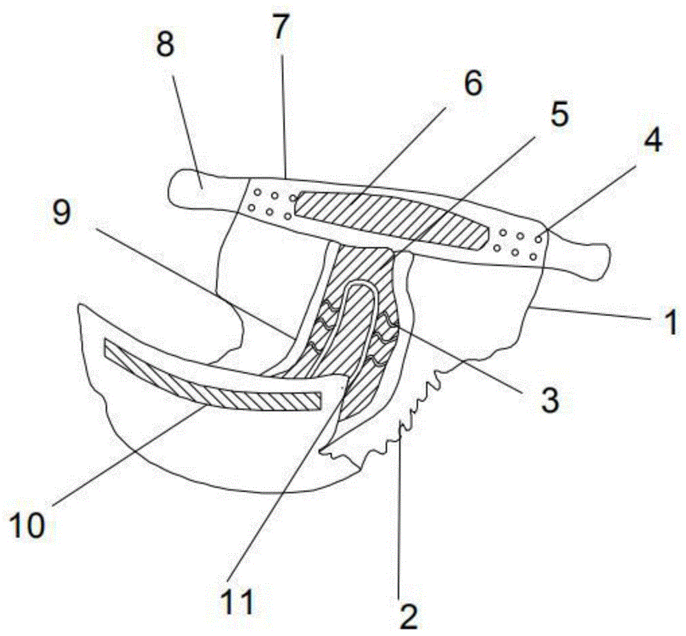 一种防侧漏纸尿裤的制作方法