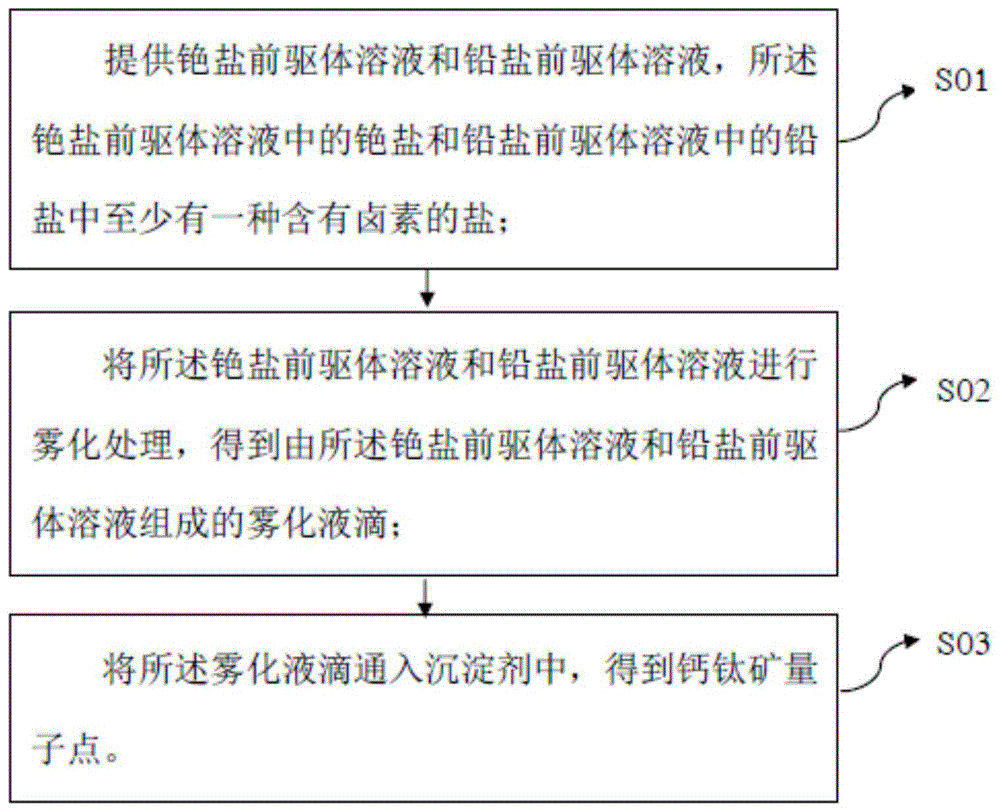 钙钛矿量子点的制备方法与流程