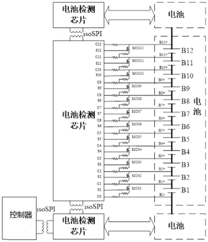 一种电动汽车电池电压检测系统的制作方法