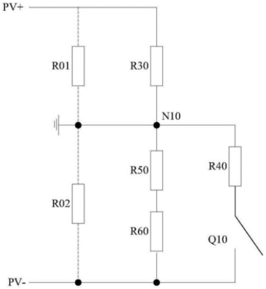 一种并网逆变器的对地绝缘阻抗检测电路及方法与流程