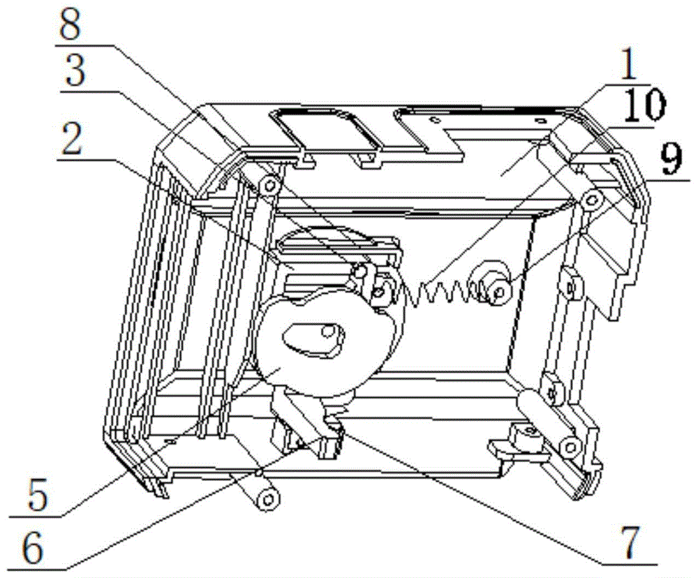 一种3D标线仪锁紧机构的制作方法