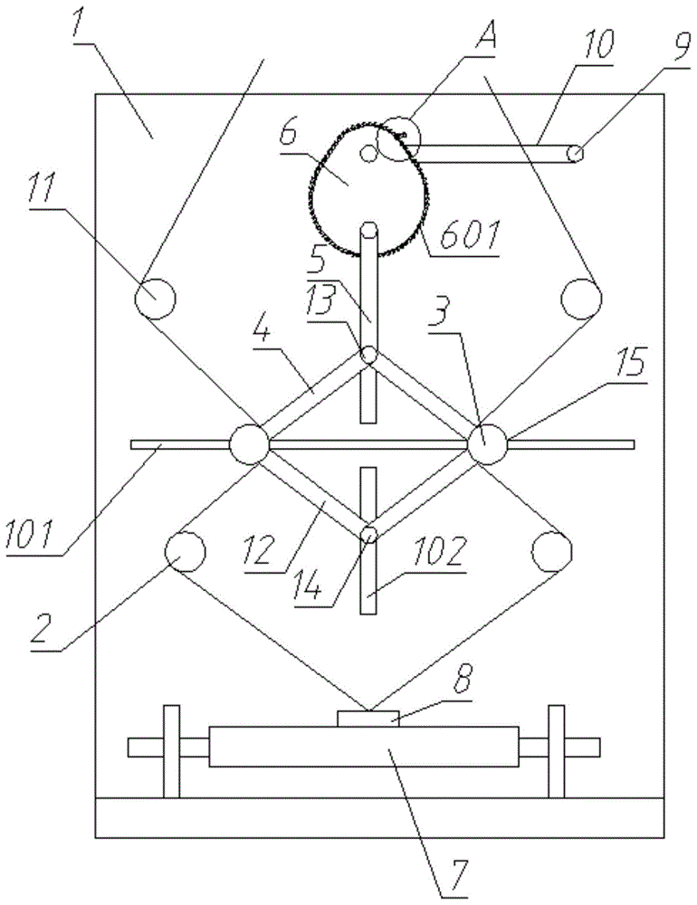 一种纺织圆机分纱装置的制作方法