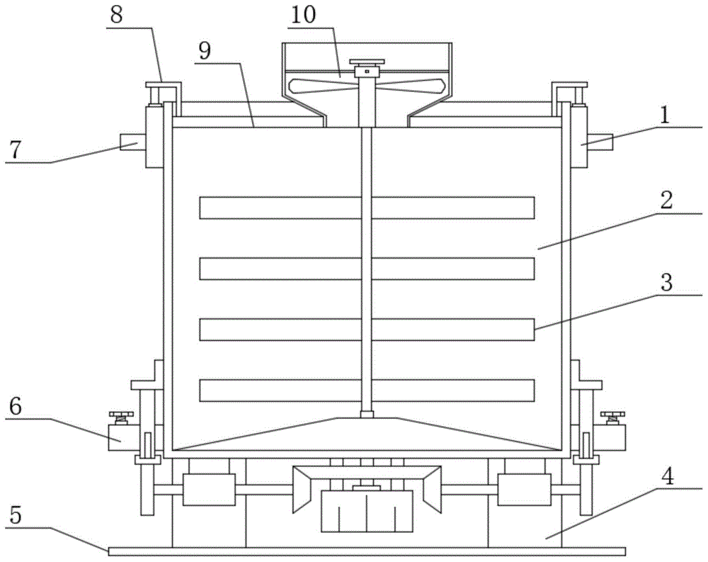 一种具有清理功能的建筑施工用水泥搅拌装置的制作方法