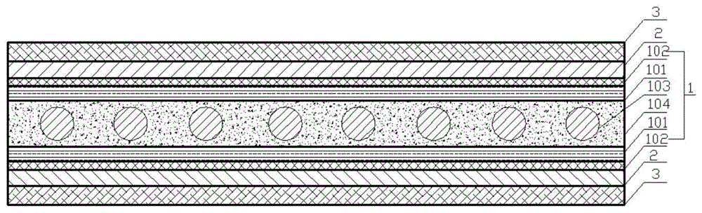 一种高强度阻燃防潮建筑模板的制作方法