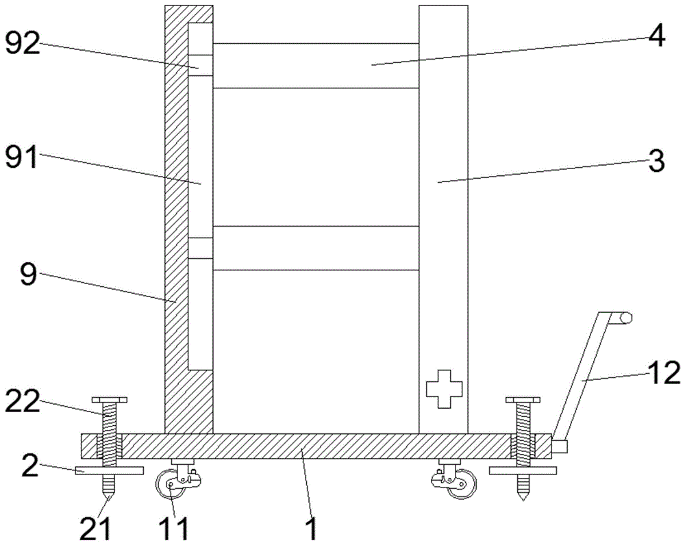 一种装配式建筑基础柱筋精准定位工具的制作方法