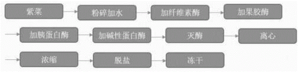 一种紫菜提取物的制备方法及在水产养殖中的应用与流程