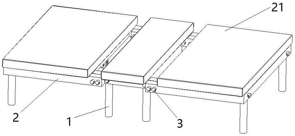 一种折叠式电动床架的制作方法