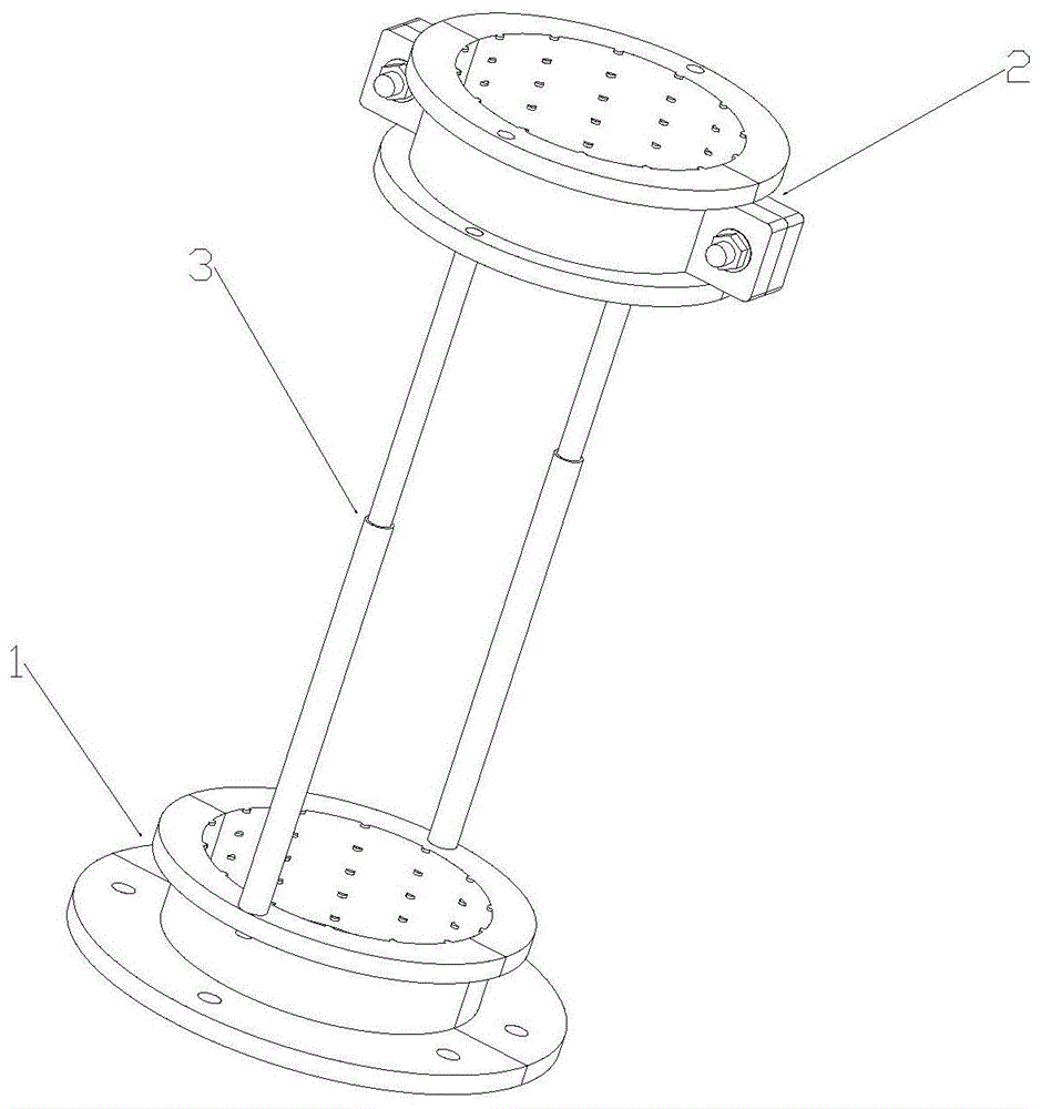 一种古建筑外用便于拆卸的加固装置的制作方法