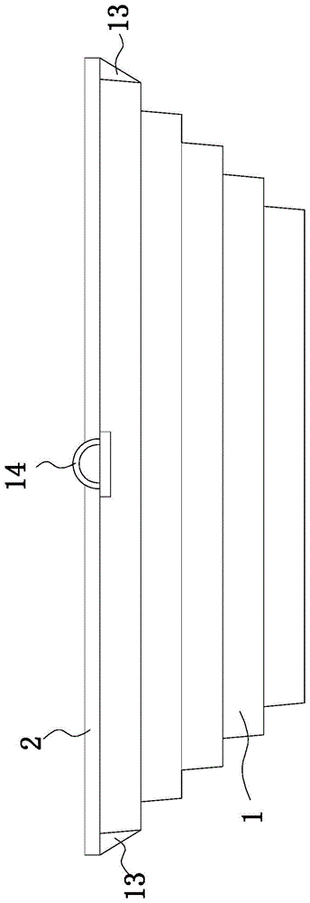 一种新型的铝合金模板传料装置的制作方法