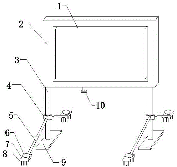 一种学生管理用宣传栏的制作方法