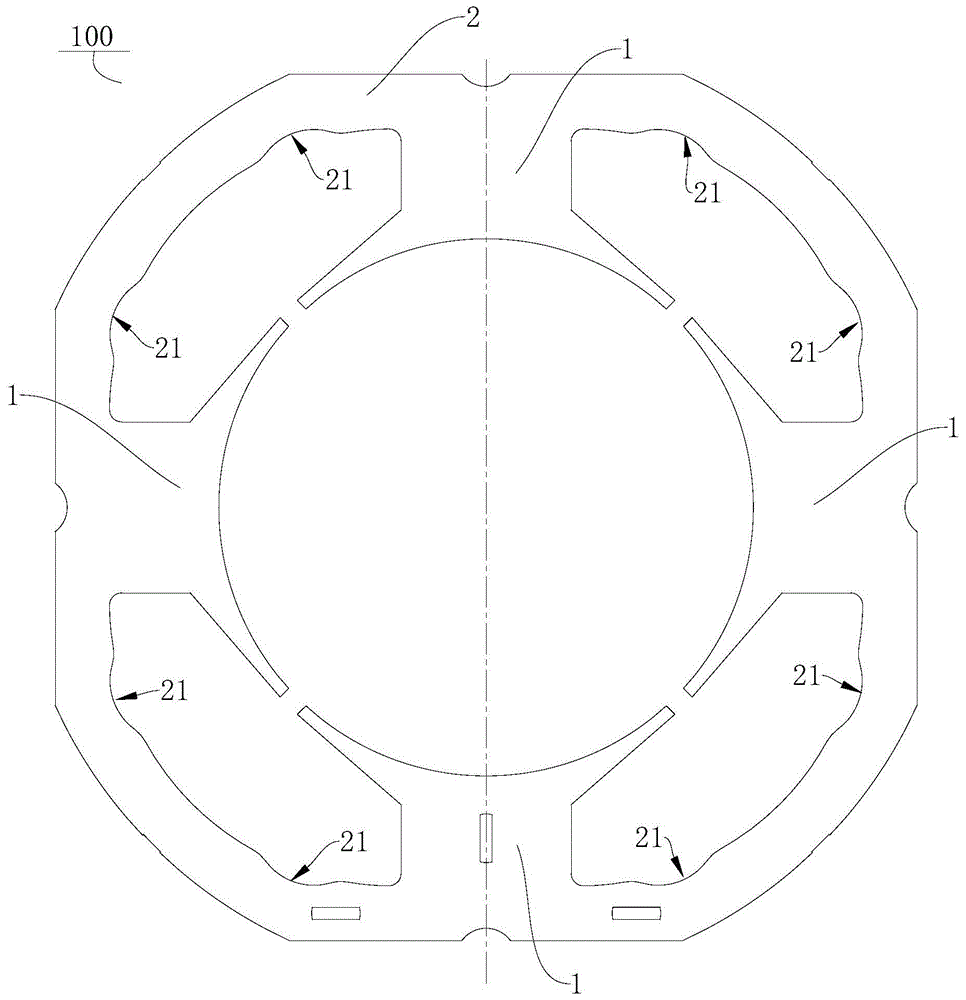 定子及具有其的电机的制作方法