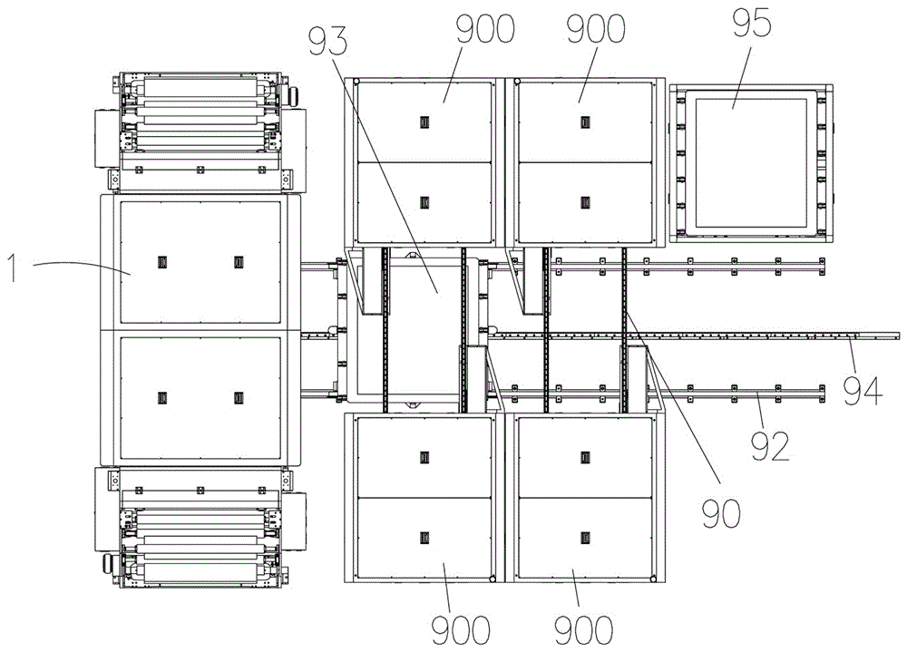 多规格粘结片自动叠置系统及其工艺流程的制作方法