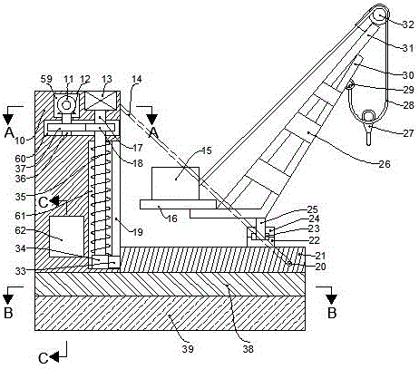 一种用于室内建筑施工的节能型小型吊机的制作方法