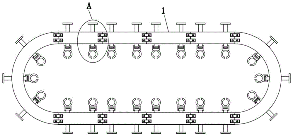 一种墩柱钢筋绑扎模具的制作方法