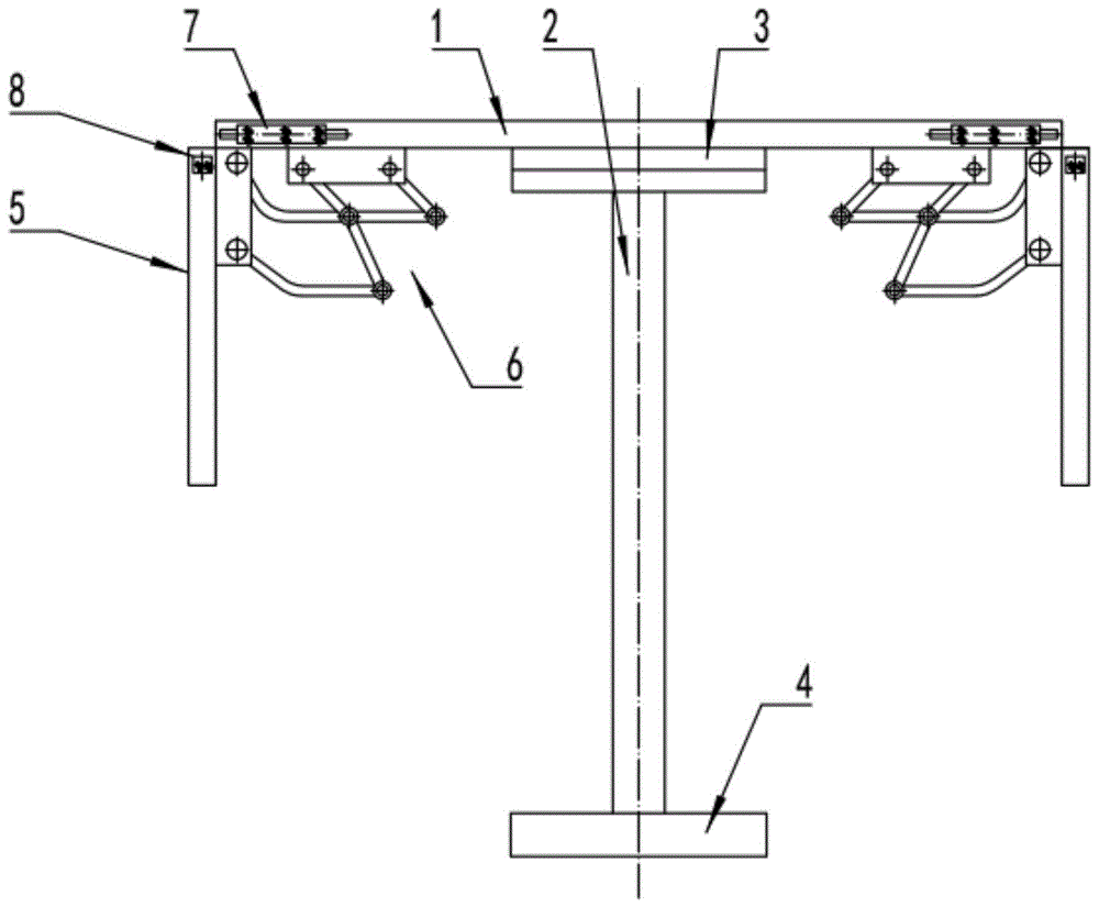 一种建筑设计用制图支撑装置的制作方法