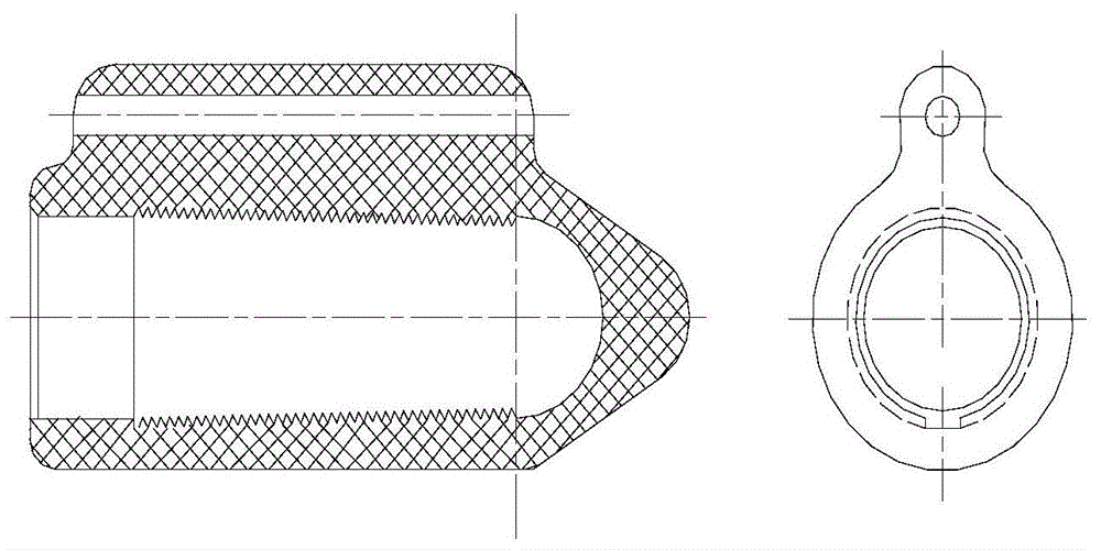 一种飞机空速管堵帽的制作方法