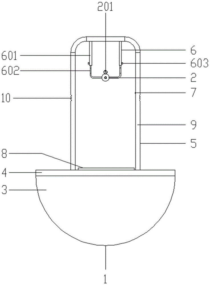 一种不倒翁竞技娱乐体验器具的制作方法