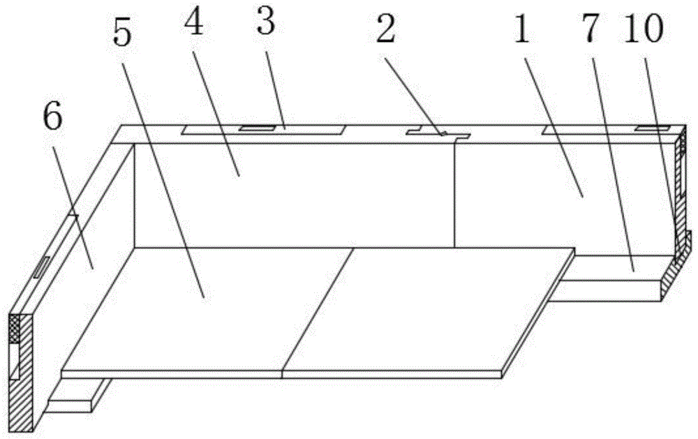 一种室内装修用踢脚线安装结构的制作方法