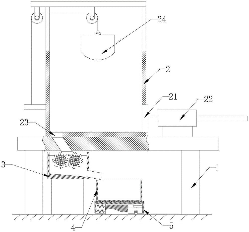 一种建筑工地混凝土硬度取样检测装置的制作方法