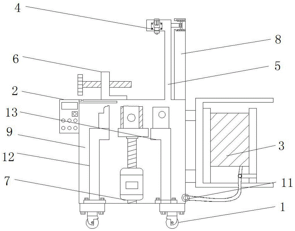 一种具有侧位夹紧功能的打包机的制作方法