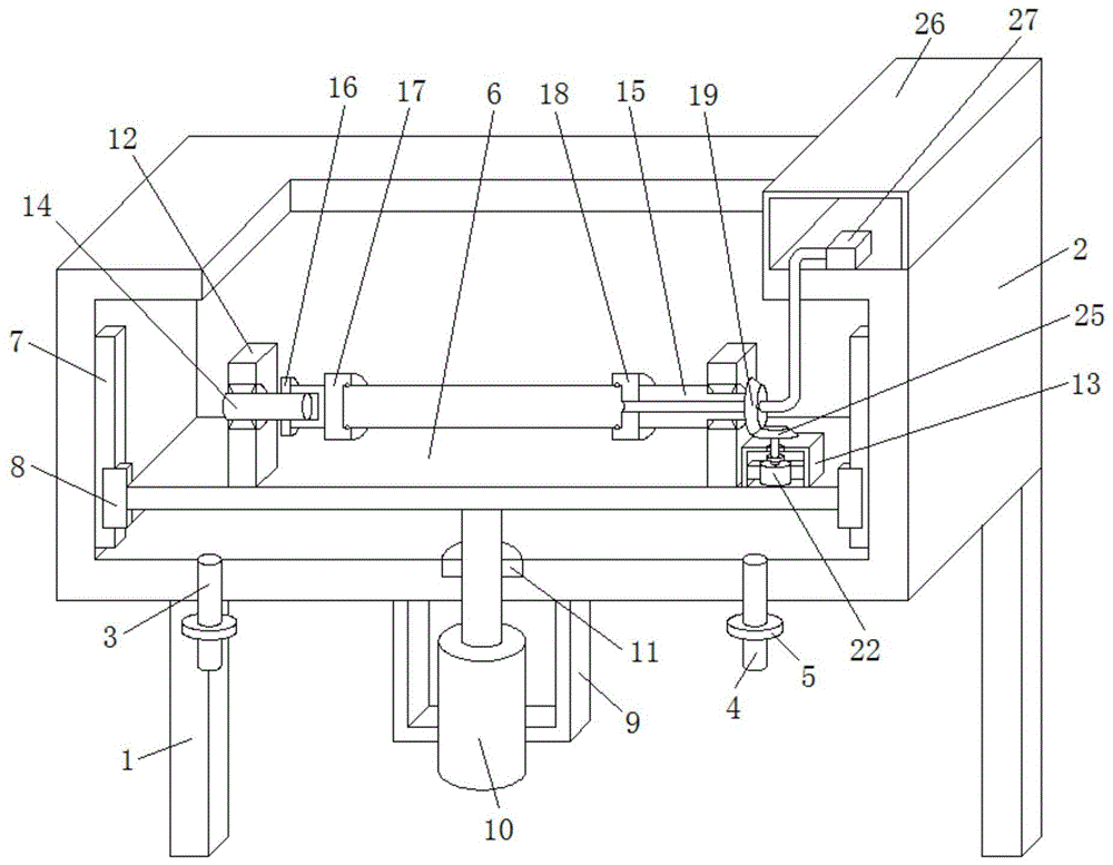 一种翻转夹具水检机的制作方法