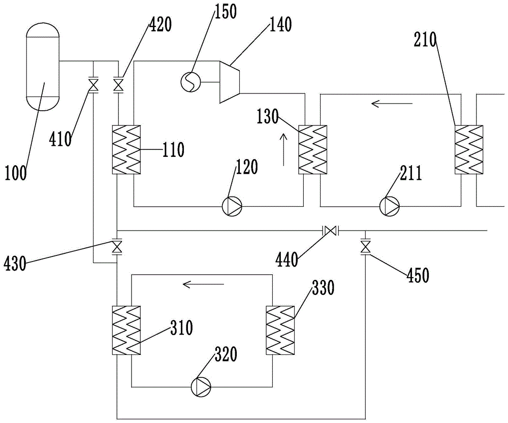 制冷与冷热回收综合系统的制作方法