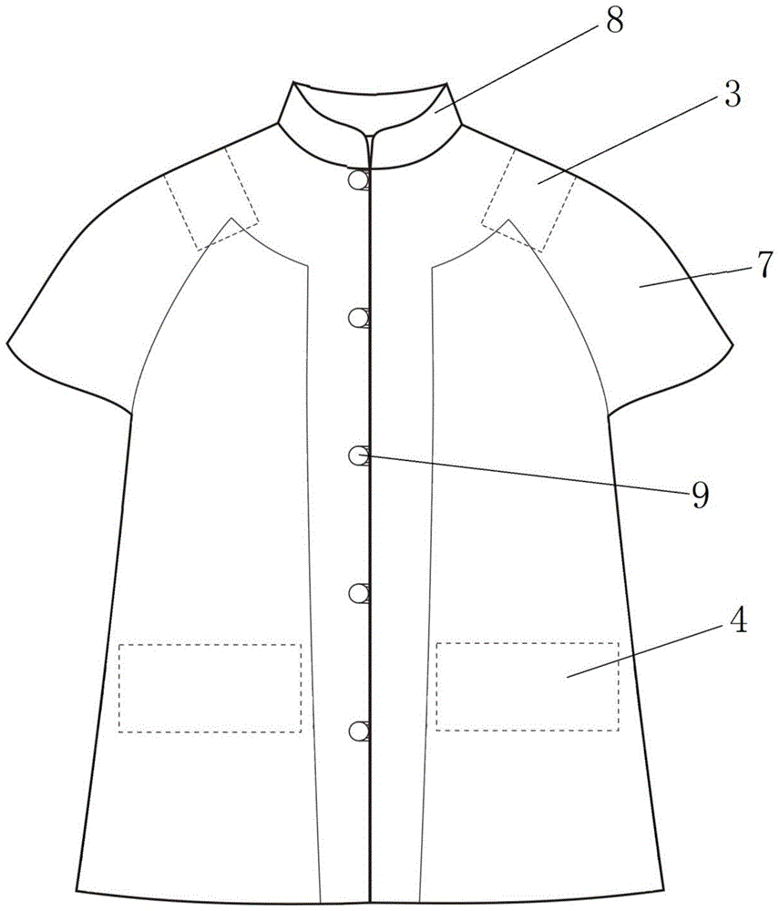 一种电加热石墨烯布料块及马甲的制作方法