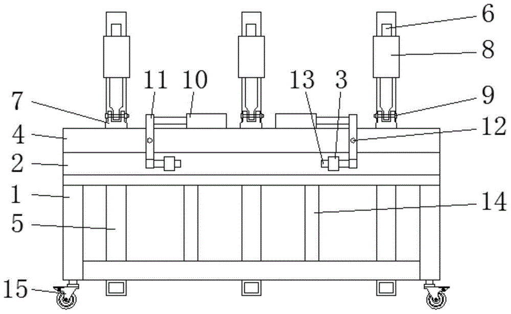 一种冰箱工作台发泡模具的制作方法