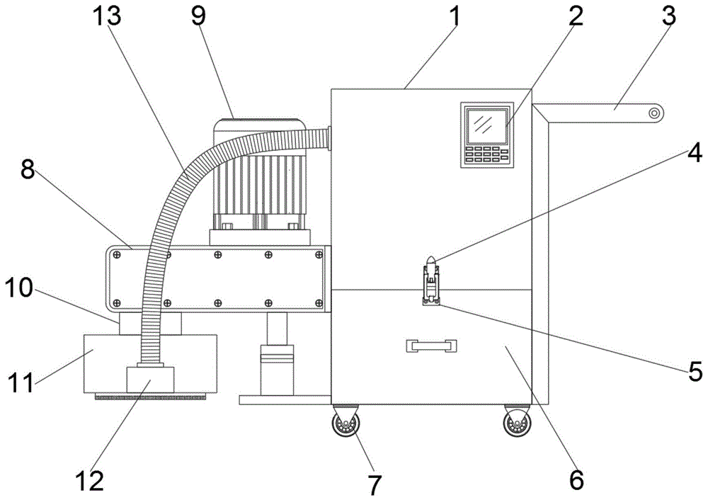 一种建筑材料用打磨机的制作方法