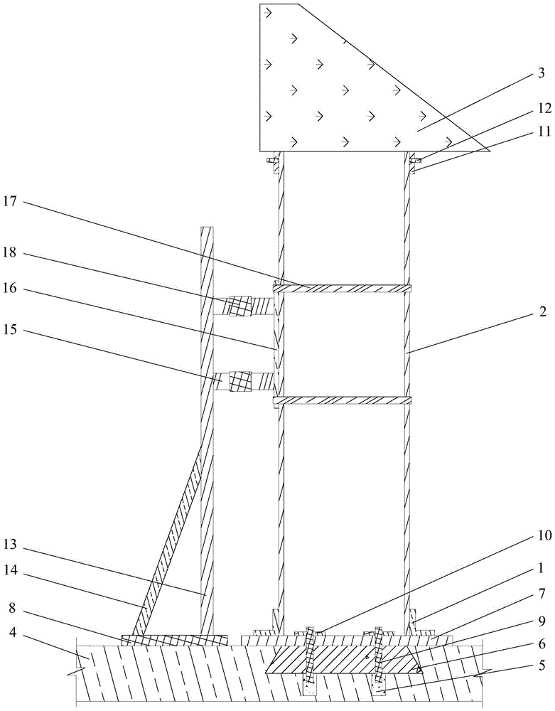 侧面杆标结构的制作方法