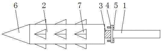 一种可回收再次使用的锚杆的制作方法