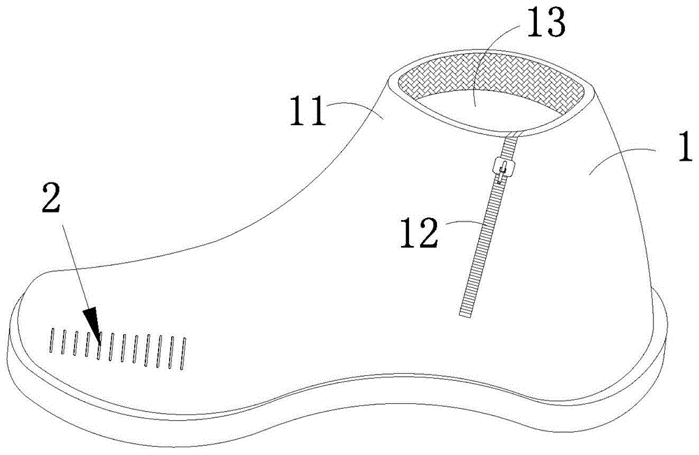 一种防辐射鞋子的制作方法