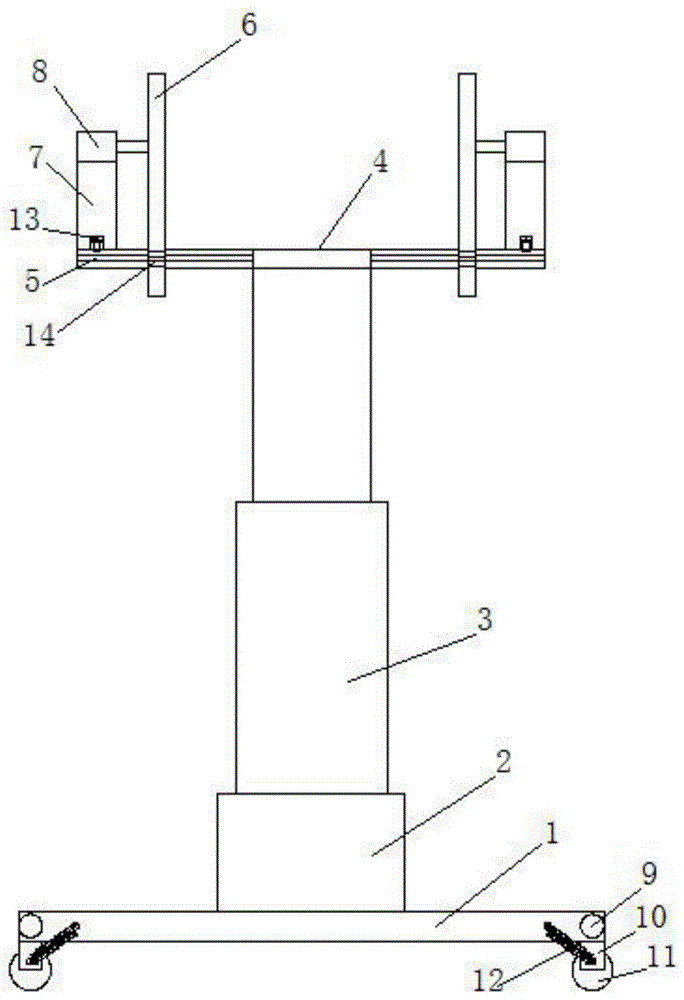 一种用于建筑工程的加固支撑结构的制作方法