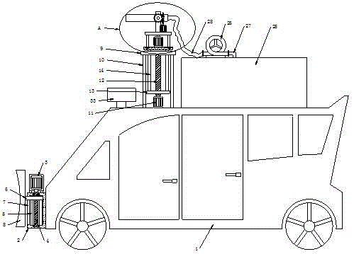 一种封闭式巡逻车的制作方法